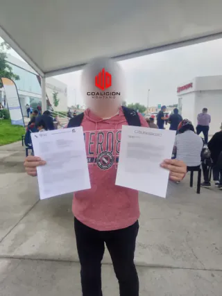 Trabajador asesorado por Coalición Montaño con su acuerdo laboral en Jalisco